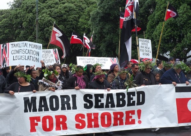 Maori protest
