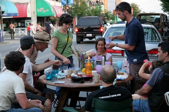 Vancouver parking meter party