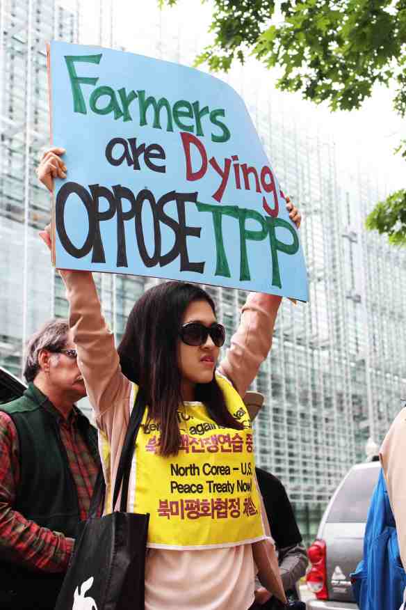 Raising awareness for the farmer suicide rates in South Korea