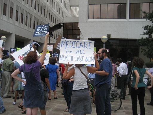 MedicareForAllPoydrasProtestNOLA