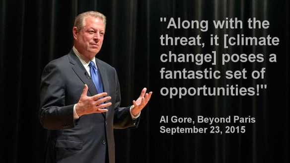 Former U.S. Vice-President Al Gore speaks at McGill University Tuesday, Nov. 5, 2013 in Montreal. (AP Photo/The Canadian Press, Ryan Remiorz)