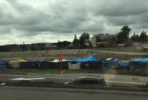 tent city