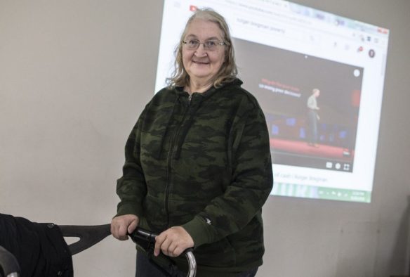 Margie Goold, 60, who suffers from severe arthritis, was able to buy a new walker “with all the bells and whistles” since joining the program in October.